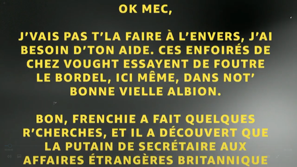 Sous titres - Get the V - Extrait 2